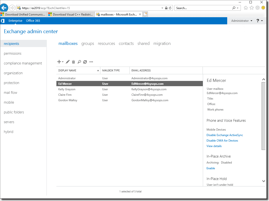 Pictures · Microsoft Exchange Server 2019 CU12 x64 MSDN