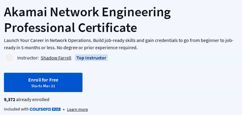 Pictures · Coursera — Akamai Network Engineering Professional Certificate 2025-3