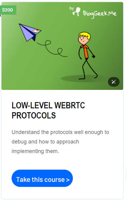 Pictures · WebRTC Course — Low-level WebRTC Protocols 2024-1