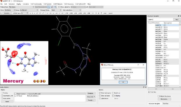 Pictures · The Cambridge Structural Database (CSD) 2018.3