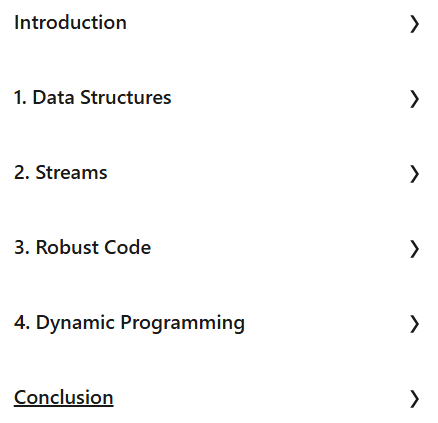 Course topics · LinkedIn — Advanced Go Programming: Data Structures, Code Architecture, and Testing 2023-9