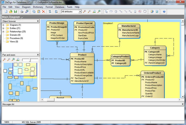 Pictures · Datanamic DeZign For Databases Expert 10.0.2