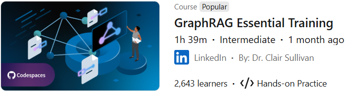 Pictures · LinkedIn — GraphRAG Essential Training 2025-7