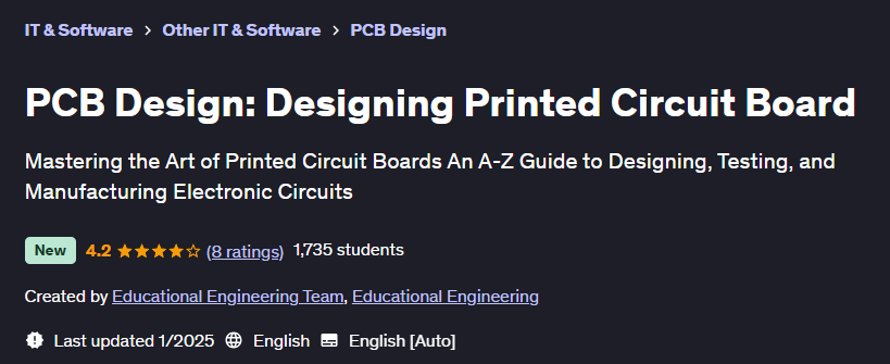 Pictures · Udemy — PCB Design: Designing Printed Circuit Board 2024-11