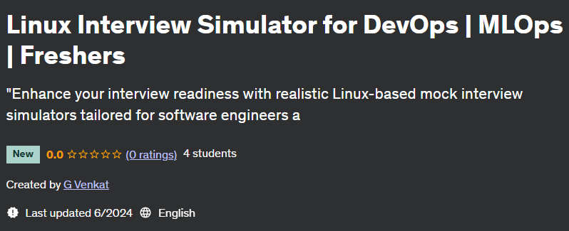 Pictures · Linux Interview Simulator for DevOps | MLOps | Freshers 2024-6