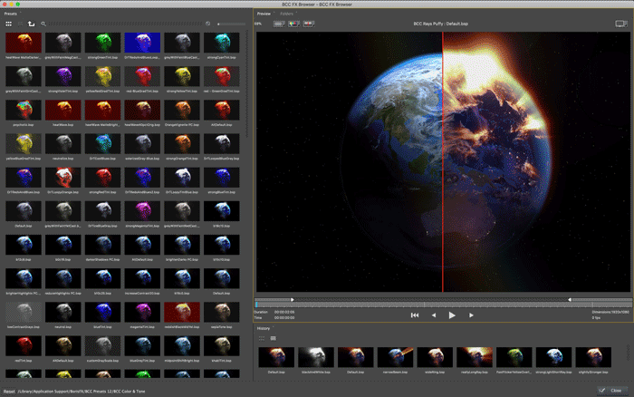 Bilder · Boris FX Kontinuum Plug-ins 2026.5 Der V19.5.4