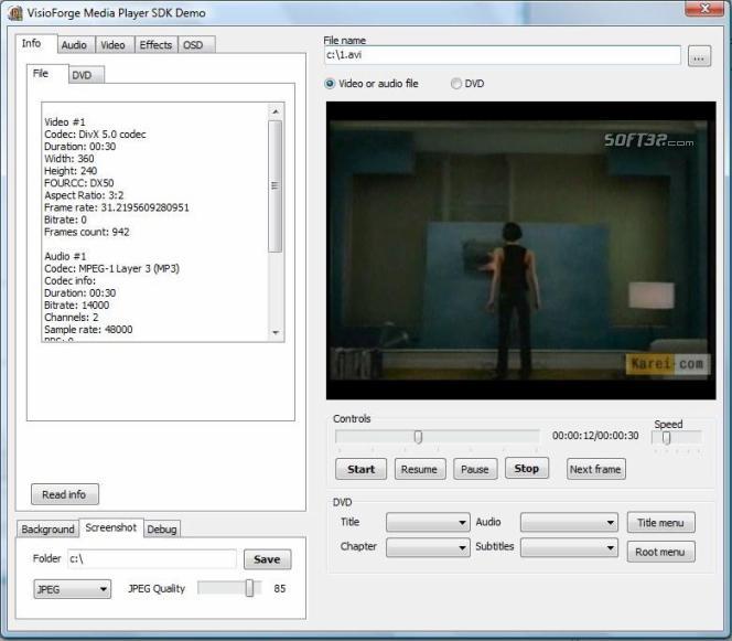 Pictures · VisioForge Media Player SDK 10.0.31.0 D6-XE10.3