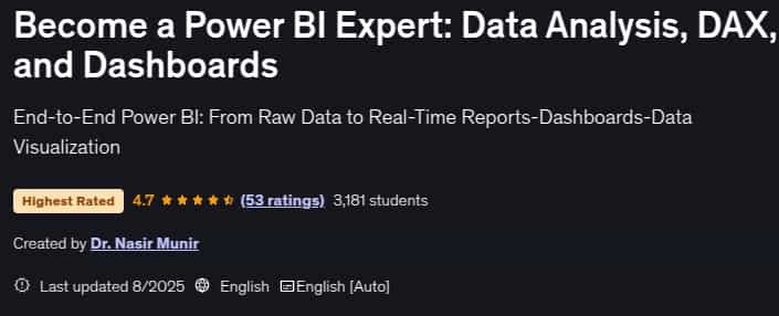 Pictures · Udemy — Become a Power BI Expert: Data Analysis, DAX, and Dashboards 2025-8