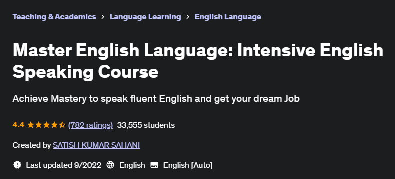 Pictures · Udemy — Master English Language: Intensive English Speaking Course 2021-4