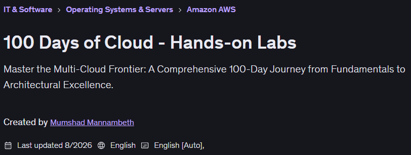 الصور · 100 أيام السحابة – Hands-on Labs 2026-5