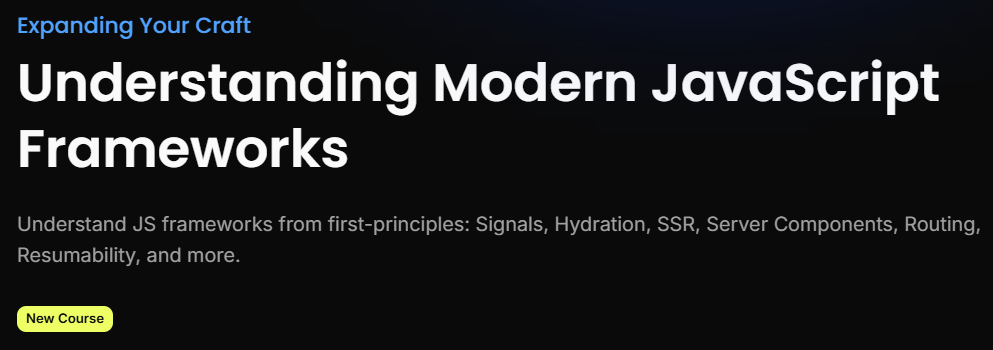 Pictures · Dontimitate — Understanding Modern JavaScript Frameworks 2025-12