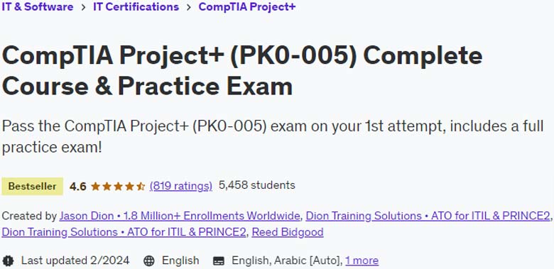 Pictures · Udemy — CompTIA Project+ (PK0-005) Complete Course & Practice Exam 2023-7
