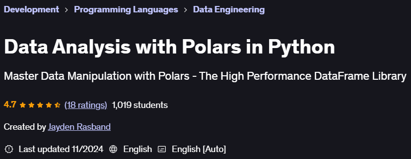 Pictures · Data Analysis with Polars in Python 2023-12