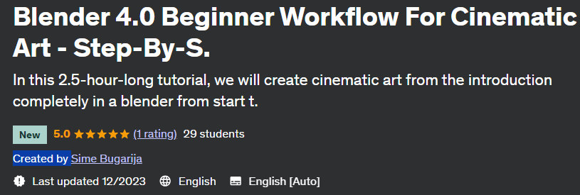 Pictures · Blender 4.0 Beginner Workflow For Cinematic Art – Step-By-S. 2023-12