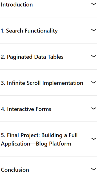 Sujets du cours · Créer des applications Full-Stack avec HTMX 2025-5