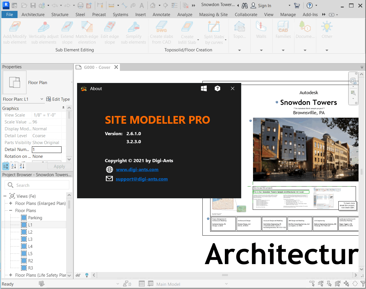 Pictures · Digi-Ants Site Modeller Pro v2.6.1.0