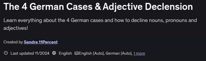 Pictures · Udemy — The 4 German Cases & Adjective Declension 2024-11