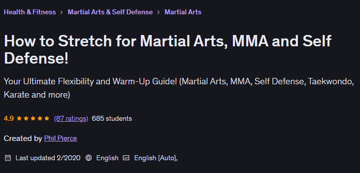 الصور · كيفية التمدد للفنون القتالية، MMA والدفاع عن النفس! 2020-2