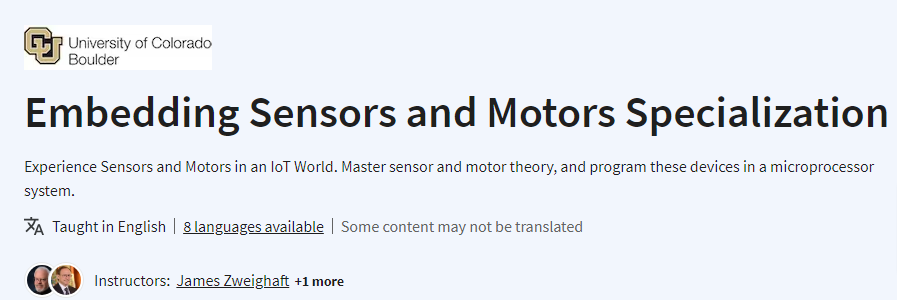 Pictures · Coursera — Embedding Sensors and Motors Specialization 2023-11