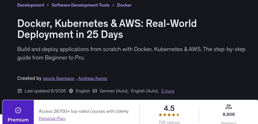 Images · Docker, Kubernetes & AWS: Déploiement du monde réel 25 Les jours 2026-8