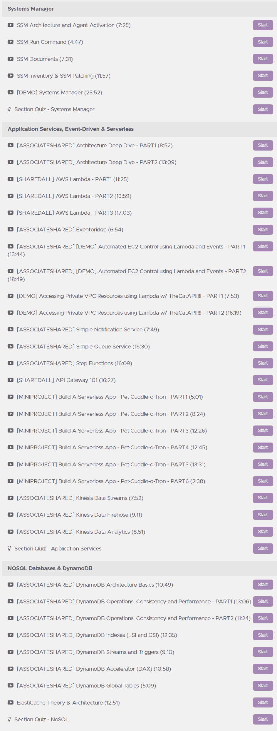 Course topics · Adrian Cantrill — AWS Certified SysOps Administrator – Associate 2023-7