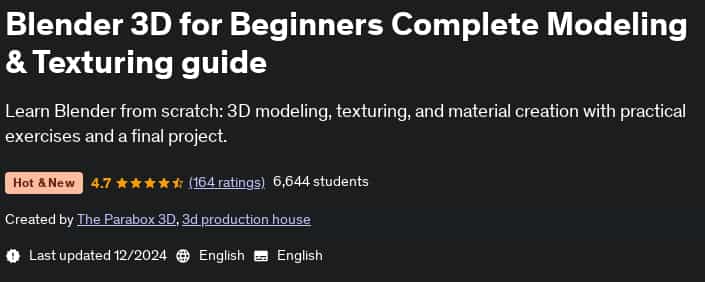 Pictures · Udemy — Blender 3D for Beginners Complete Modeling & Texturing guide 2024-12