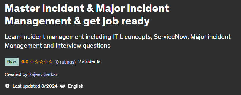 Pictures · Udemy — Master Incident & Major Incident Management & get job ready 2024-8