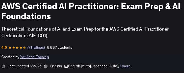 Pictures · Udemy — AWS Certified AI Practitioner: Exam Prep & AI Foundations 2025-1