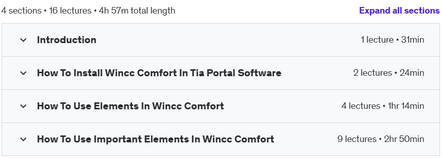 Course topics · Learn Siemens Wincc Comfort Hmi In Tia Portal Software 2024-11