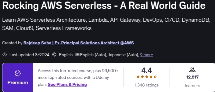 الصور · روكين AWS بدون خادم – دليل العالم الحقيقي 2024-3