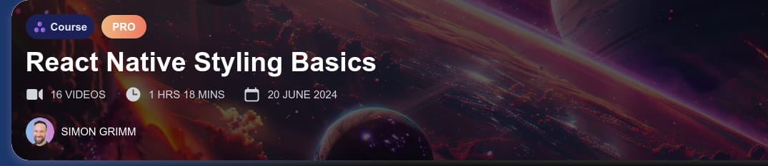 Pictures · Galaxies.dev – React Native Styling Basics 2024-6