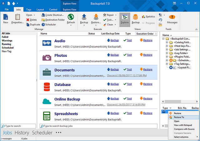Pictures · Backup4all Professional 7.1.313 Multilingual