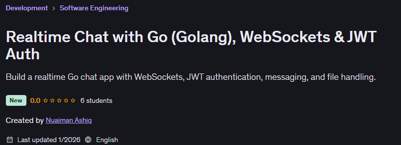 Images · Chat en temps réel avec Go (Golang), WebSockets & JWT Auth 2025-12