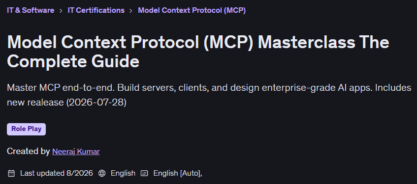 Images · Modèle Protocole de Contexte (MCP) Masterclass Le Guide Complète 2026-6