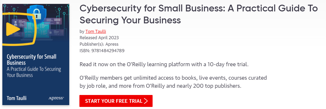 Pictures · Oreilly – Cybersecurity for Small Business: A Practical Guide To Securing Your Business 2023-4
