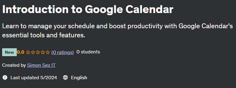 Pictures · Udemy — Introduction to Google Calendar 2024-5