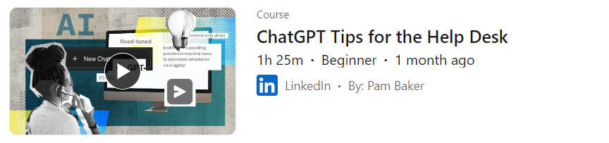 Pictures · LinkedIn — ChatGPT Tips for the Help Desk 2024-8