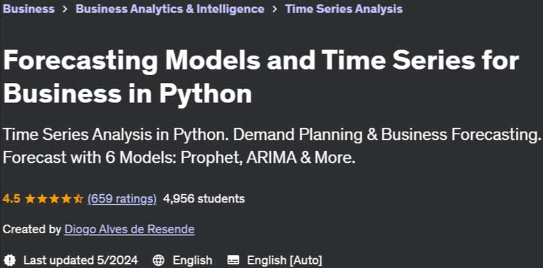 Pictures · Forecasting Models and Time Series for Business in Python 2022-6