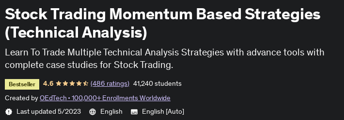 Pictures · Udemy — Stock Trading Momentum Based Strategies (Technical Analysis) 2020-8