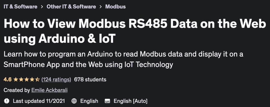 Imágenes · Cómo ver los datos de Modbus RS485 en la web utilizando Arduino & IoT 2021-11