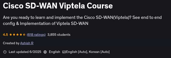 Pictures · Udemy — Cisco SD-WAN Viptela Course 2025-6