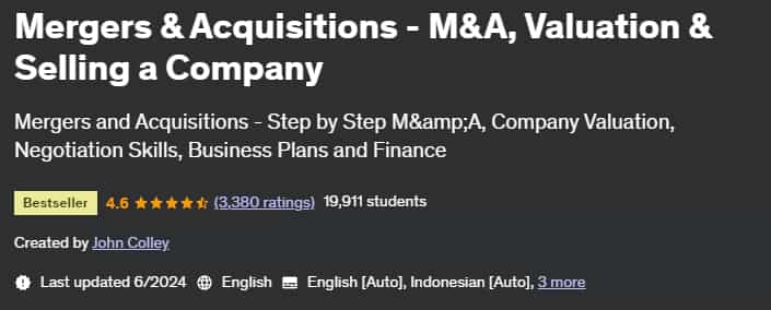 Pictures · Udemy — Mergers & Acquisitions – M&A, Valuation & Selling a Company 2024-6