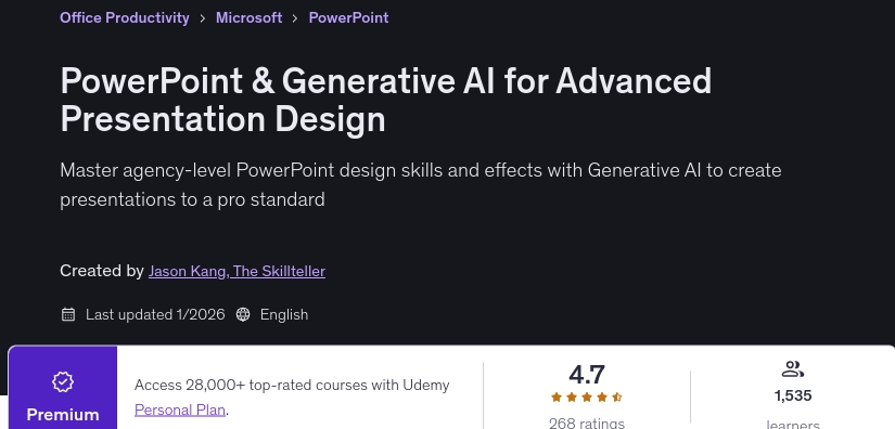 画像 · ・PowerPoint&Generative AI 高度なプレゼンテーションデザイン 2026-1