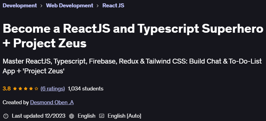 Pictures · Udemy — Become a ReactJS and Typescript Superhero + Project Zeus 2023-11
