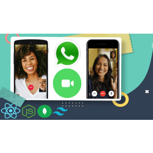 Udemy — Build WhatsApp clone w video calls Mern stack socket io 2023 2023-6