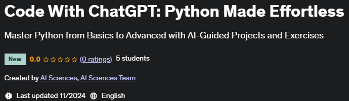Pictures · Code With ChatGPT: Python Made Effortless 2024-10