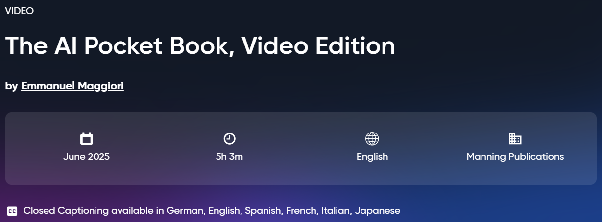 Pictures · Oreilly — The AI Pocket Book, Video Edition 2025-6