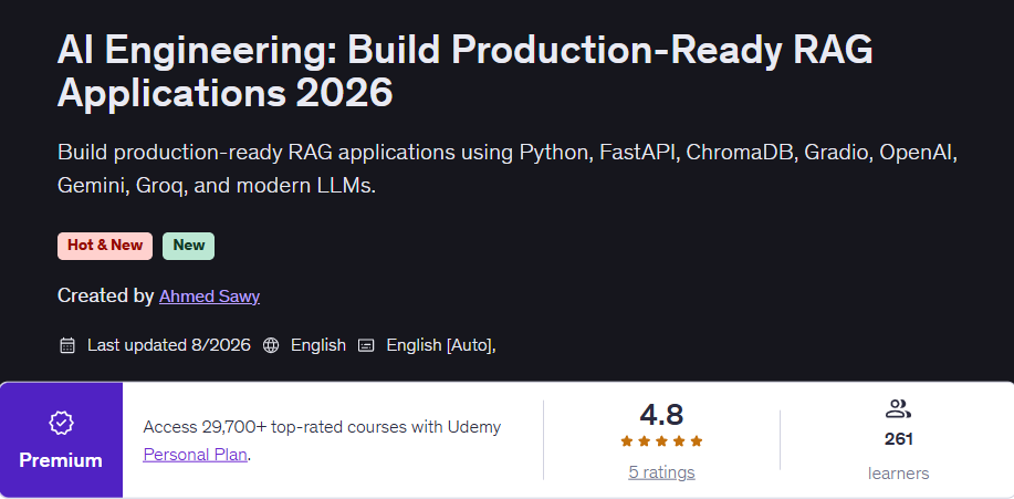 Images · AI Ingénierie : Construire des applications RAG prêtes à la production 2026 2026-8