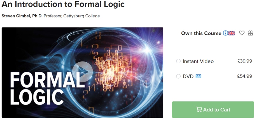 Pictures · thegreatcourses — An Introduction to Formal Logic 2021-5