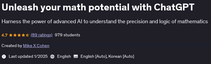 Pictures · Udemy — Unleash your math potential with ChatGPT 2025-1
